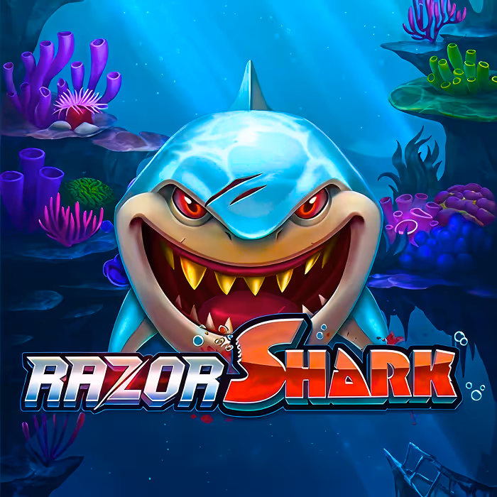 Razor Shark Unterwasser-Abenteuer-Slot mit erweiternden Walzen und Haien